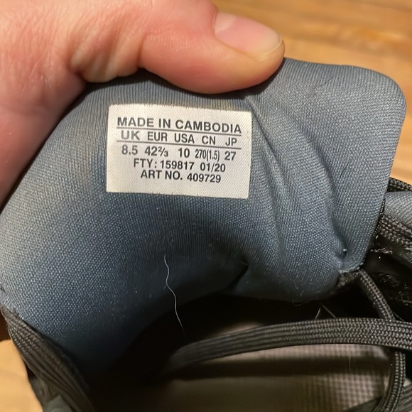 GUC size 10 mens Salomn X reveal. Great tread. - Picture 3 of 5